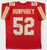 Creed Humphrey Signed Chiefs Jersey #52, Autographed NFL Memorabilia (XL)
