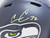 Chris Carson Signed Seahawks Speed Helmet, NFL Autograph Collectible (#32)
