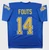 Dan Fouts Signed Chargers #14 Throwback Jersey (XL)