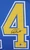 Dan Fouts Signed Chargers #14 Throwback Jersey (XL)