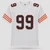 Dan Hampton Signed Chicago Bears White Jersey, HOF 2002 Inscription
