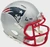 Kayshon Boutte Signed Patriots Silver Speed Mini Helmet (Autographed NFL Collectible)