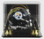 Dermontti Dawson Signed Steelers Speed Mini Helmet (HOF 12) with Display Case
