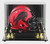 James Cook Signed Buffalo Bills Rave Speed Mini Helmet (UV Display Case)
