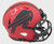 James Cook Signed Buffalo Bills Rave Speed Mini Helmet (UV Display Case)
