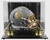 Hines Ward Signed Steelers Slate Speed Mini Helmet (Display Case)
