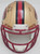 William Floyd Signed 49ers Gold Speed Mini Helmet (Bar None Inscription)
