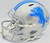 Sam LaPorta Signed Detroit Lions Silver Speed Helmet (Autographed NFL Memorabilia)