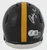 Steelers Speed Mini Helmet: Signed by Lambert, Ham, Russell (HOF Legends)