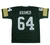 Jerry Kramer Signed Green Bay Packers Custom Green Jersey with HOF 2018 Inscription

