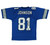Calvin Johnson Signed Detroit Lions Mitchell & Ness Blue Jersey (Autographed)