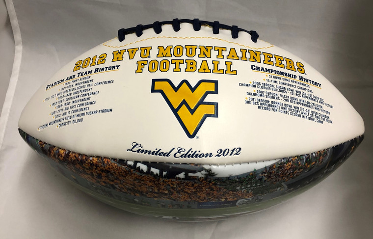 West Virginia 2012 Big 12 Limited Edition Commemorative Football