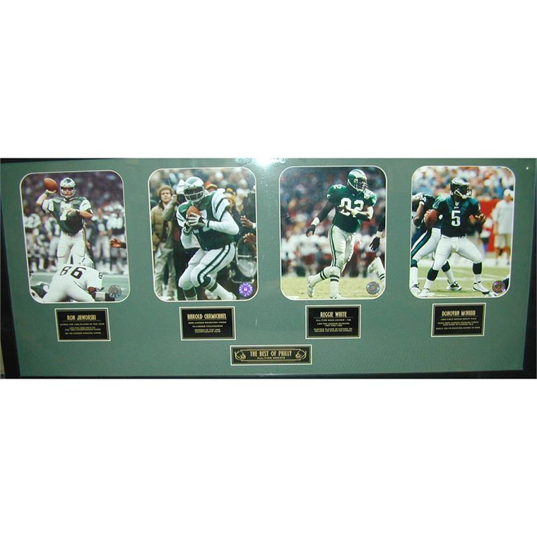 Philladelphia Eagles All Time Greats Framed Photos