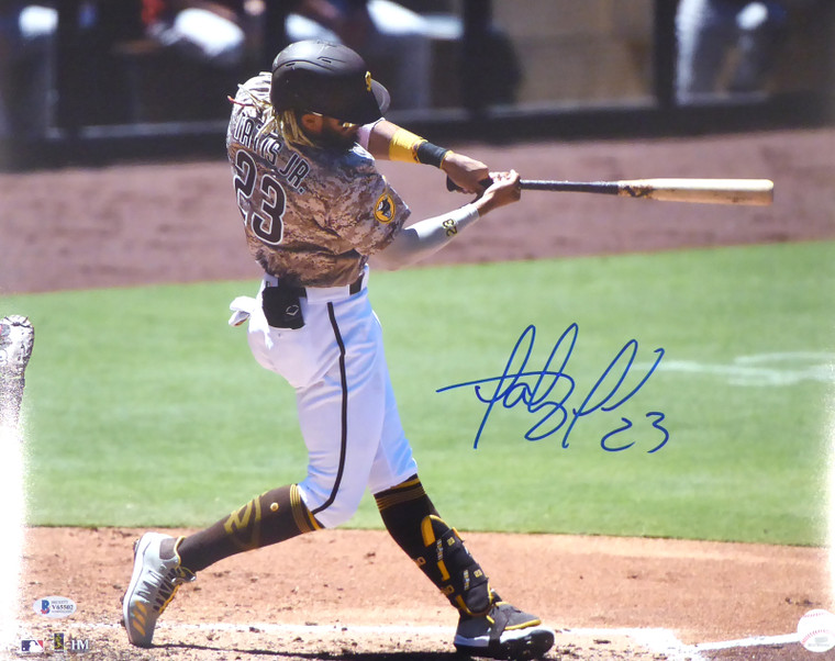 Fernando Tatis Jr. San Diego Padres Signed Bomb Photo 16 X 20