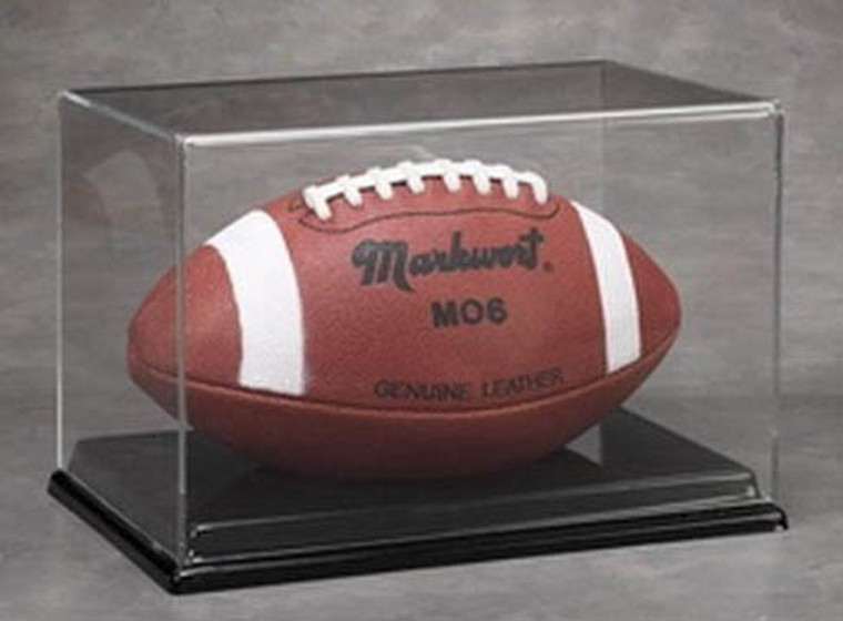 Los Angeles Rams Acrylic Full Size Football Display Case - UV Protection