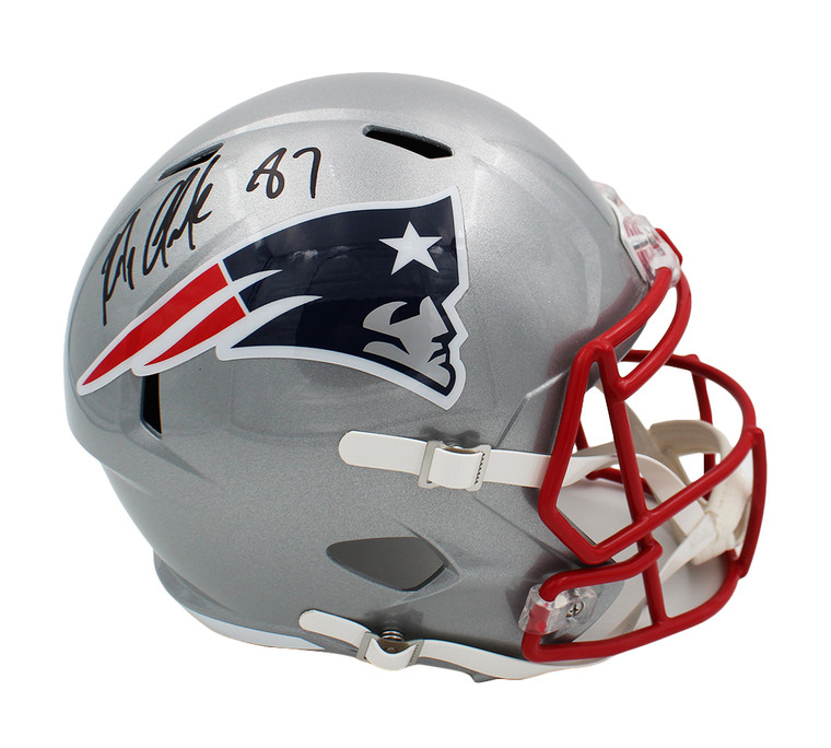 Rob Gronkowski New England Patriots Autographed Speed Full Size NFL Helmet