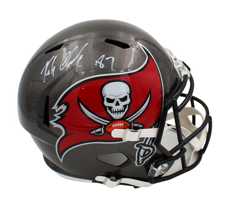 Rob Gronkowski Tampa Bay Buccaneers Signed Speed Full Size 2020 NFL Helmet