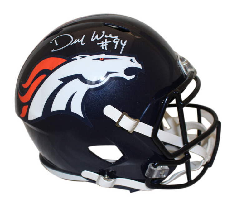 Demarcus Ware Denver Broncos Autographed Speed Helmet