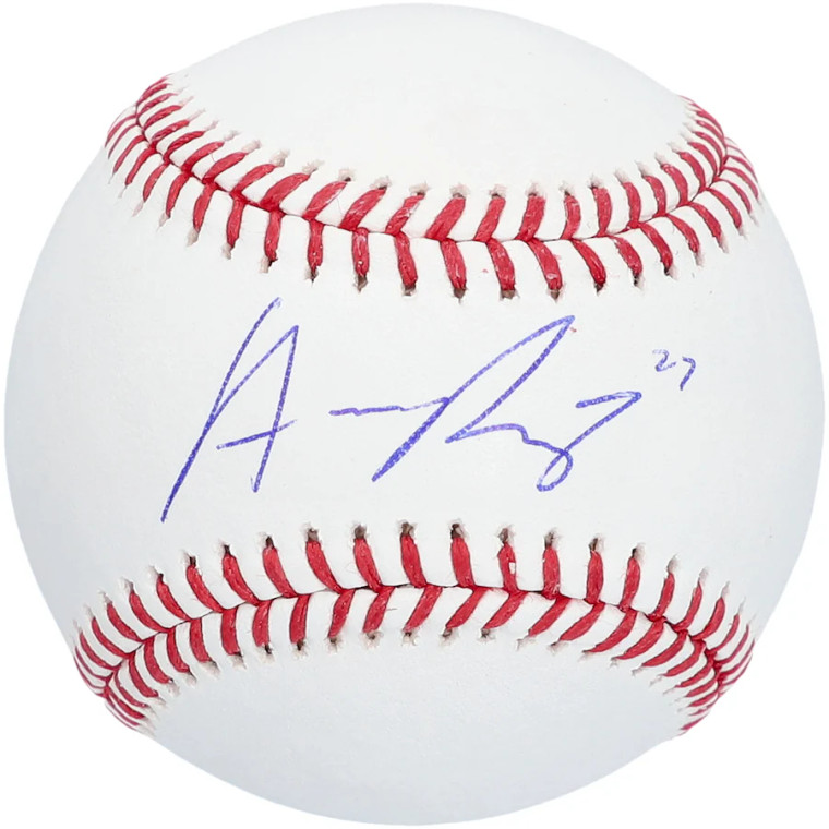  Austin Riley Atlanta Braves Autographed Rawlings Baseball