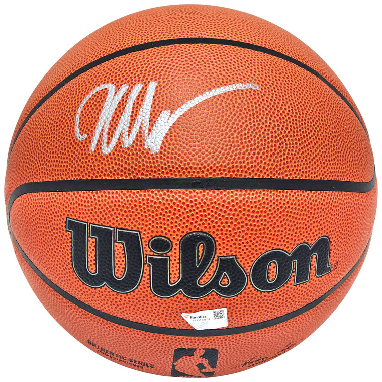 Victor Wembanyama Autographed Authentic I/O Indoor/Outdoor Basketball San Antonio Spurs