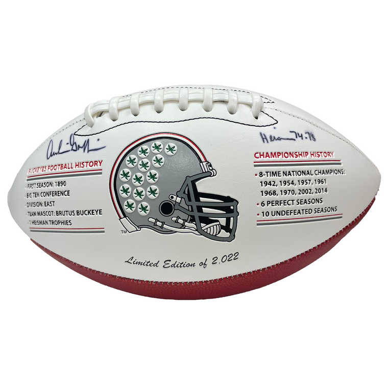 Archie Griffin Autographed THE Ohio State University "THE HORSESHOE" 100th Anniversary Exclusive Limited Edition Football