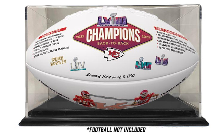 Kansas City Chiefs Full Size Acrylic UV Protection Case