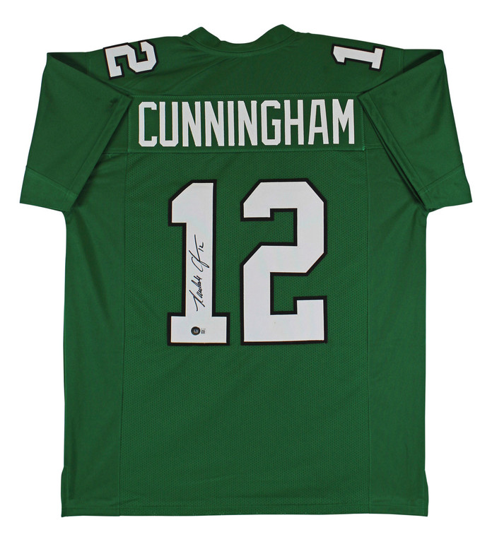 Randall Cunningham Philadelphia Eagles Autographed Throwback Pro Style Jersey