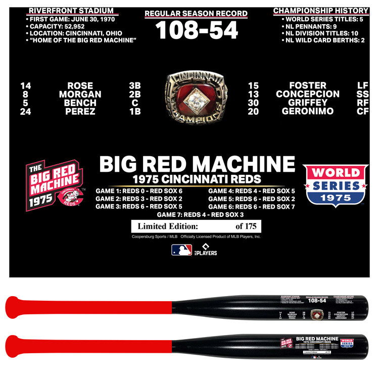 Shop Cincinnati Reds 50th Anniversary 1975 Big Red Machine Limited