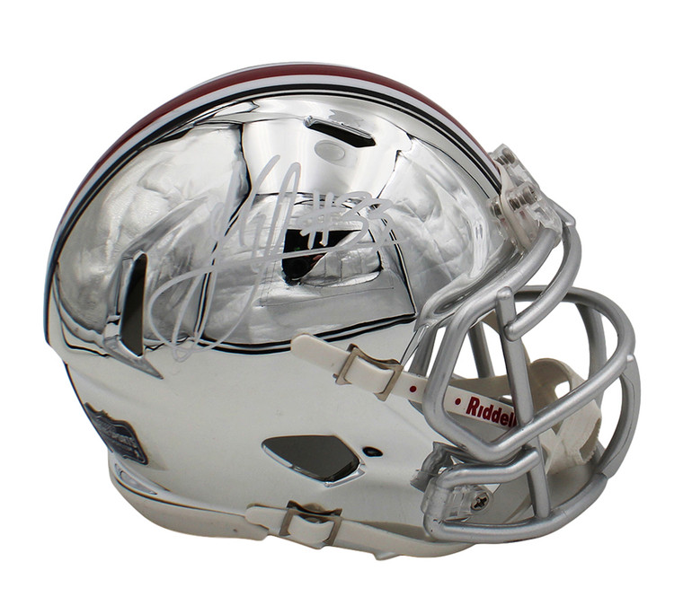 Jack Sawyer Ohio Buckeyes Autographed Speed Chrome NCAA Mini Helmet