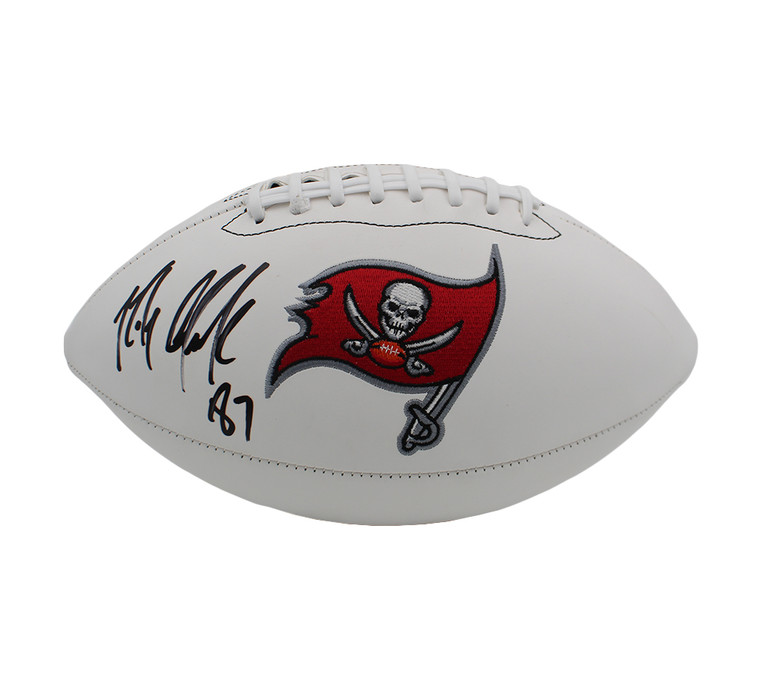 Rob Gronkowski Tampa Bay Buccaneers Autographed White NFL Football
