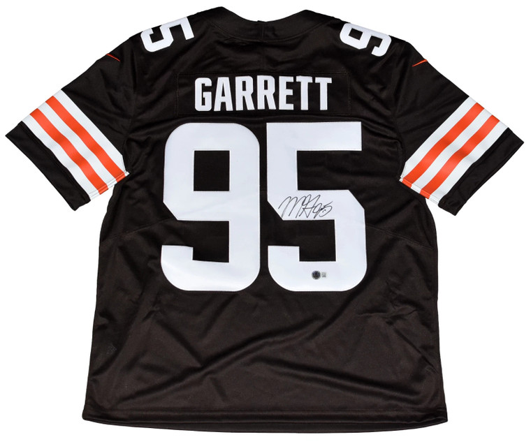 Myles Garrett Cleveland Browns Autographed Nike Jersey
