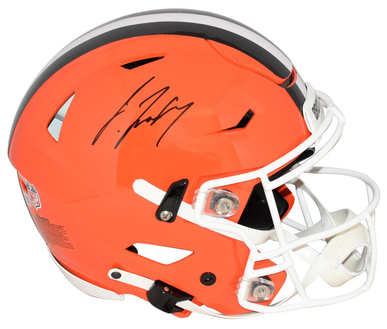 Jerry Jeudy Cleveland Browns Autographed Authentic Speedflex Helmet