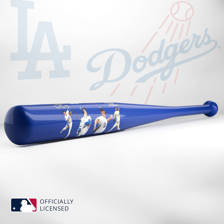 Los Angeles Dodgers "Living Legends" MVP Ohtani & Kershaw Career Exclusive Limited Edition Bat