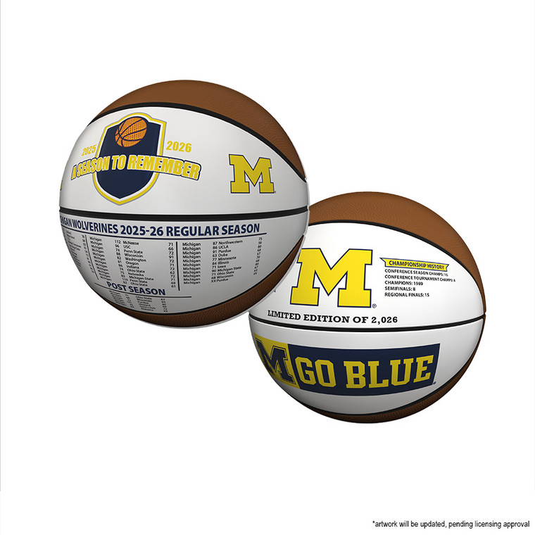 University of Michigan Final Four Basketball 