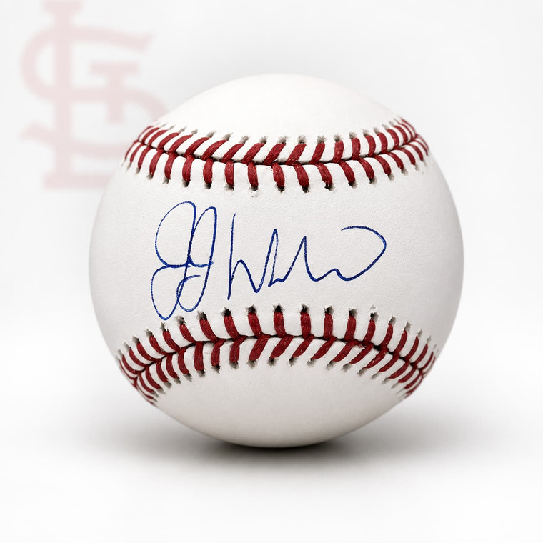 100% Authentic JJ Wetherholt Autographed Baseball. 