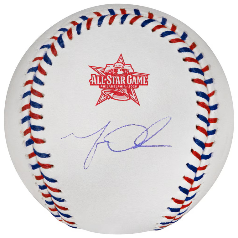 Matt Olson Atlanta Braves Autographed Fanatics Authentic 2026 MLB All-Star Game Logo Baseball