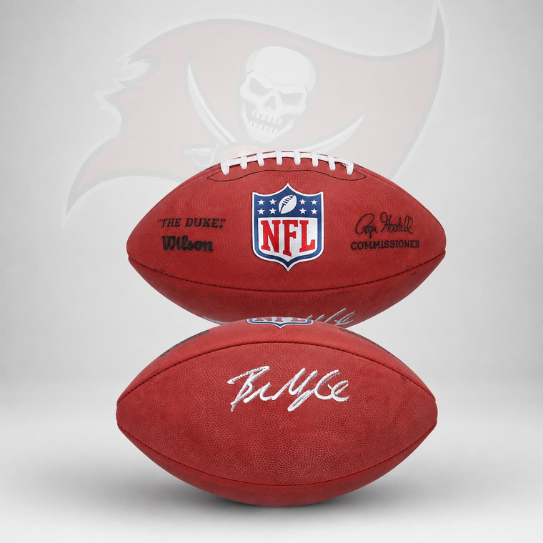 Baker Mayfield Tampa Bay Buccaneers Autographed Fanatics Authentic Duke Game Football