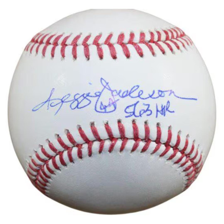 Reggie Jackson Signed New York Yankees Baseball: Mr. October 563 HR Autograph
