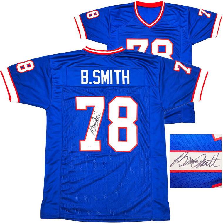 Bruce Smith Autographed Buffalo Bills XL Jersey – Hall of Fame Football Memorabilia