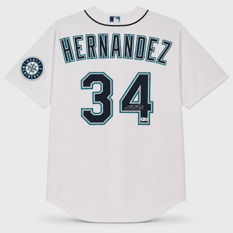 Felix Hernandez Signed Seattle Mariners Nike Jersey XXL King Felix Autographed MLB Memorabilia
