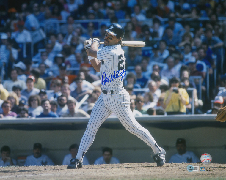 Don Mattingly Signed 16x20 Photo, New York Yankees Autographed Baseball Memorabilia
