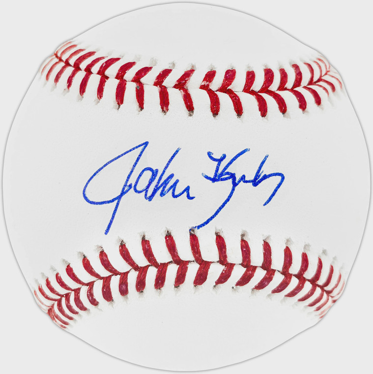 John Kruk Signed Official MLB Baseball - Philadelphia Phillies Autograph Collector Item
