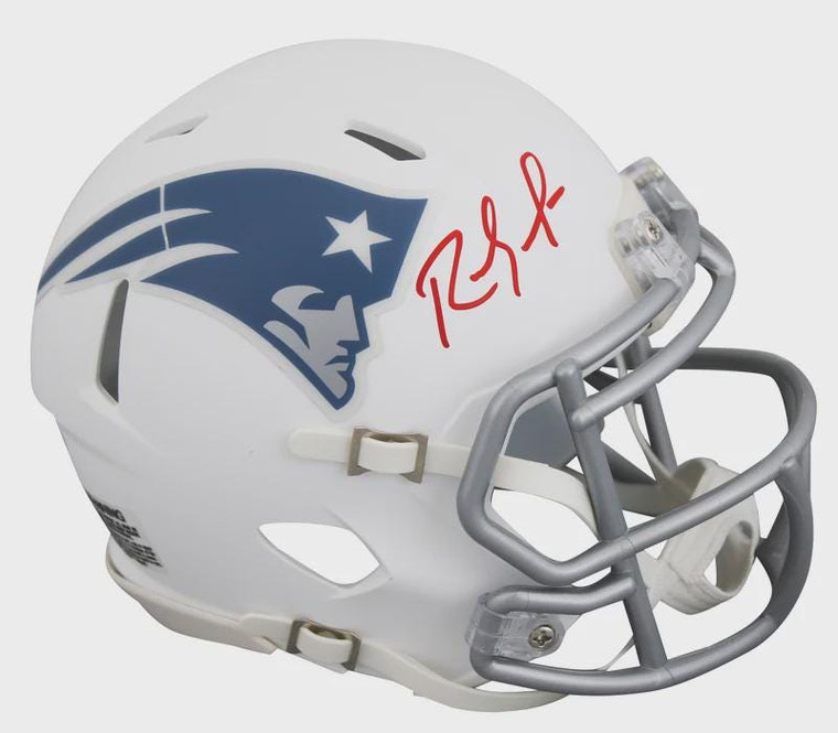 Randy Moss Signed Patriots 2025 Speed Mini Helmet (Autographed)