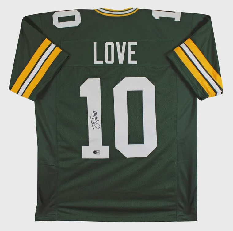 Jordan Love Signed Green Bay Packers Jersey #10 (XL)
