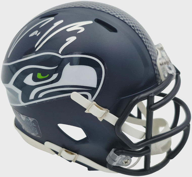 Uchenna Nwosu Signed Seahawks Super Bowl LX Mini Helmet (Autographed)
