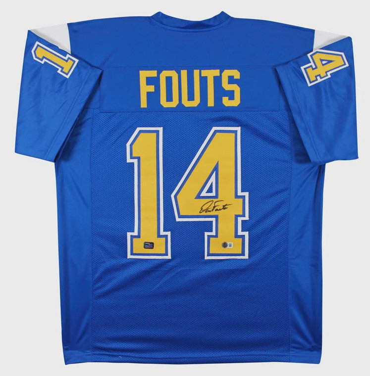 Dan Fouts Signed Chargers #14 Throwback Jersey (XL)