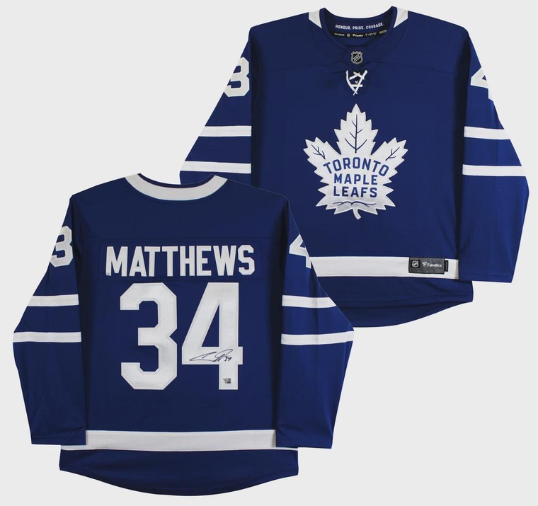 Auston Matthews Signed Toronto Maple Leafs Breakaway Jersey (XL)