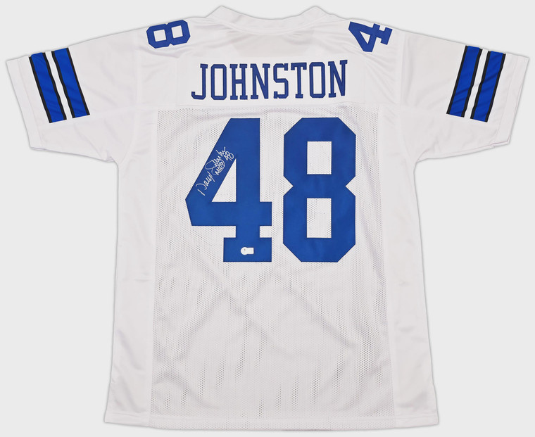 Daryl Johnston Signed Dallas Cowboys Jersey #48, "Moose" Inscription (XL)
