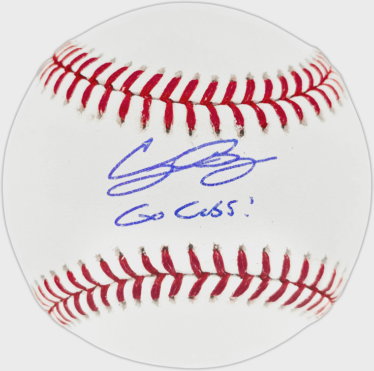 Cody Bellinger Signed MLB Baseball: Go Cubs! Inscription (Authenticated)