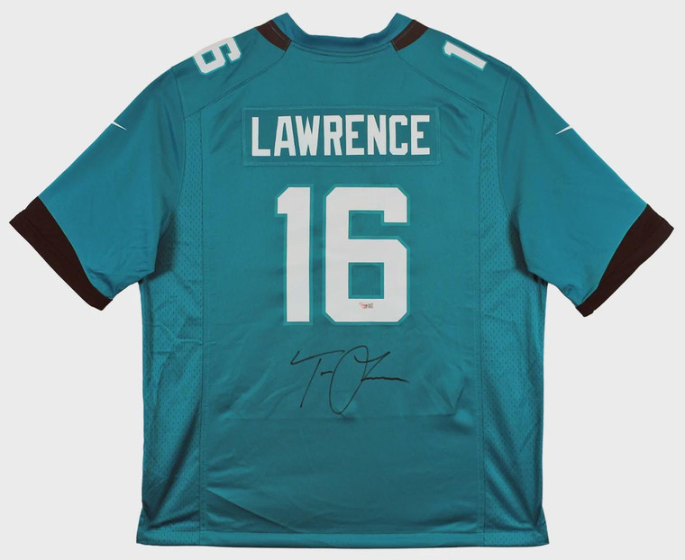 Trevor Lawrence Signed Jaguars Nike Game Jersey XL (Autographed)
